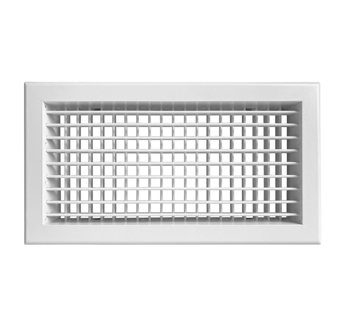 Baillindustrie - Grille soufflage double deflexion - Dimensions grilles DD400X200